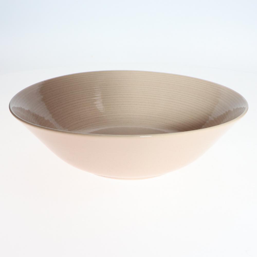 白羊苑　軽量食器　鉢　２１．５ｃｍ　ダスティーピンク