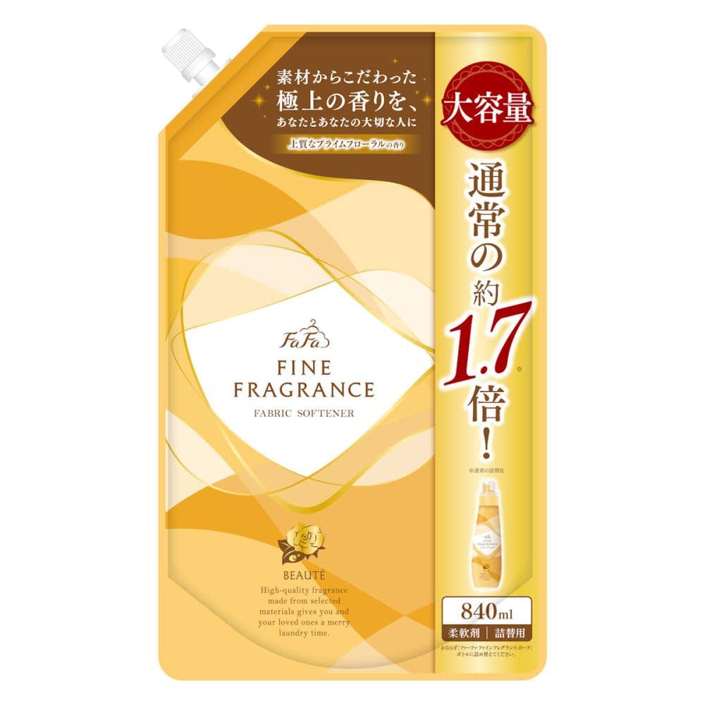 ファーファ　ファインフレグランス　ボーテ　柔軟剤　詰め替え用　８４０ｍＬ