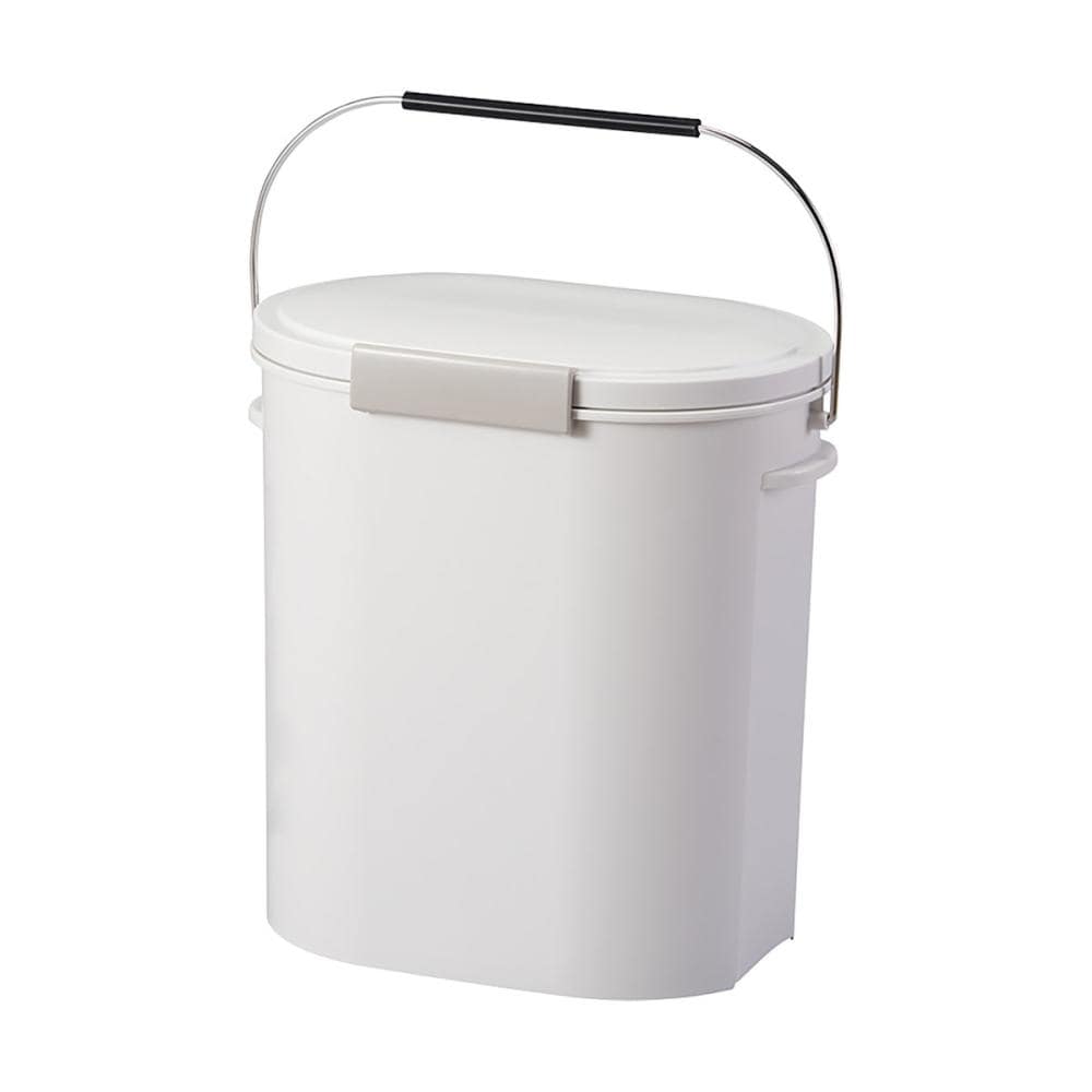 アスベル　エバン　密閉パッキン付きペール　中バケツ付　１１Ｌ　ホワイト