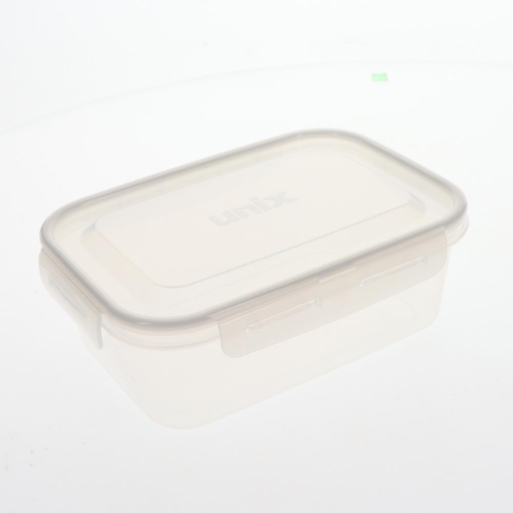 アテーナライフ　汚れが落ちやすい４点ロック保存容器ＬＬ　１１００ｍｌ　２個入り