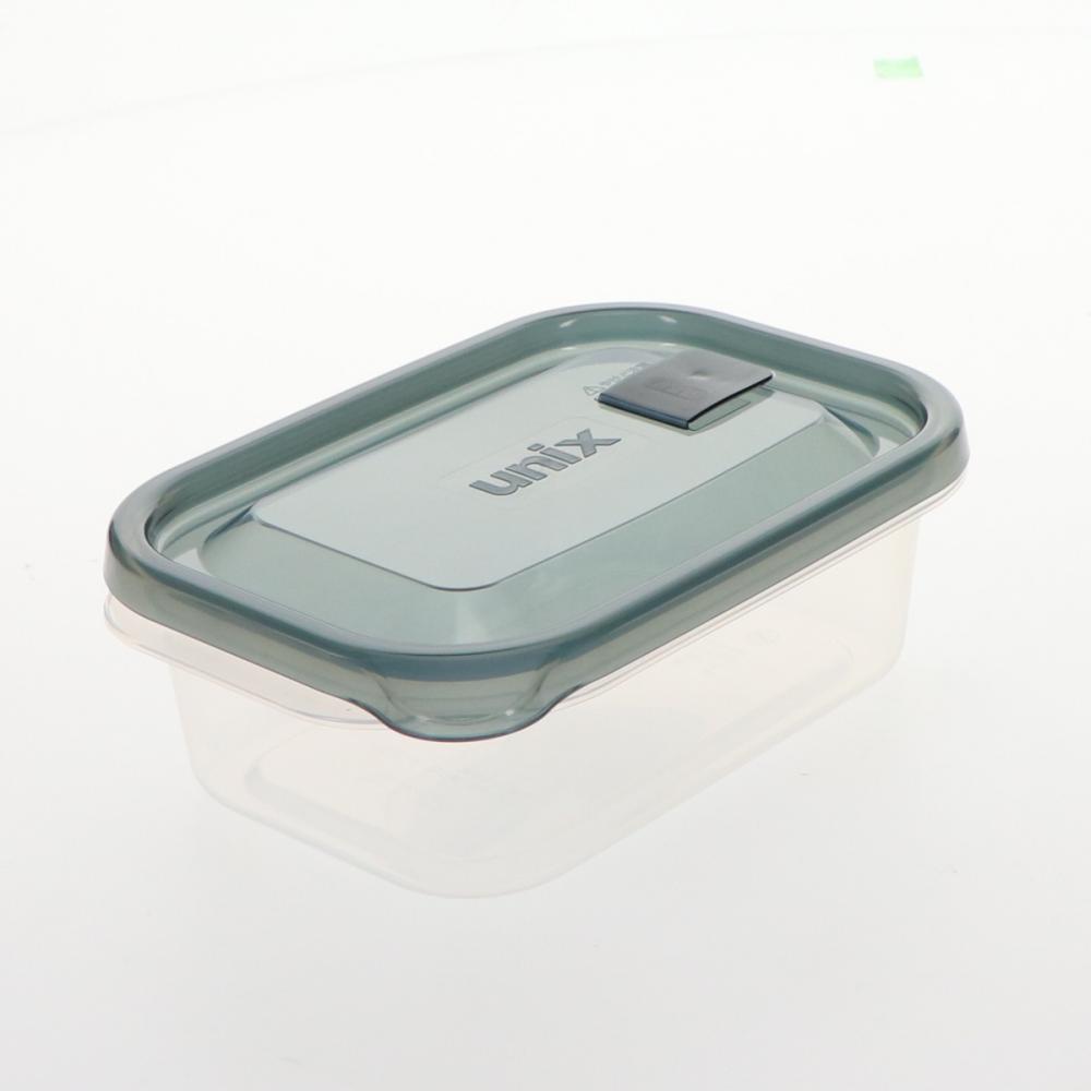 アテーナライフ　汚れが落ちやすいレンジ保存容器　角型Ｓ　３００ｍｌ　３個入り