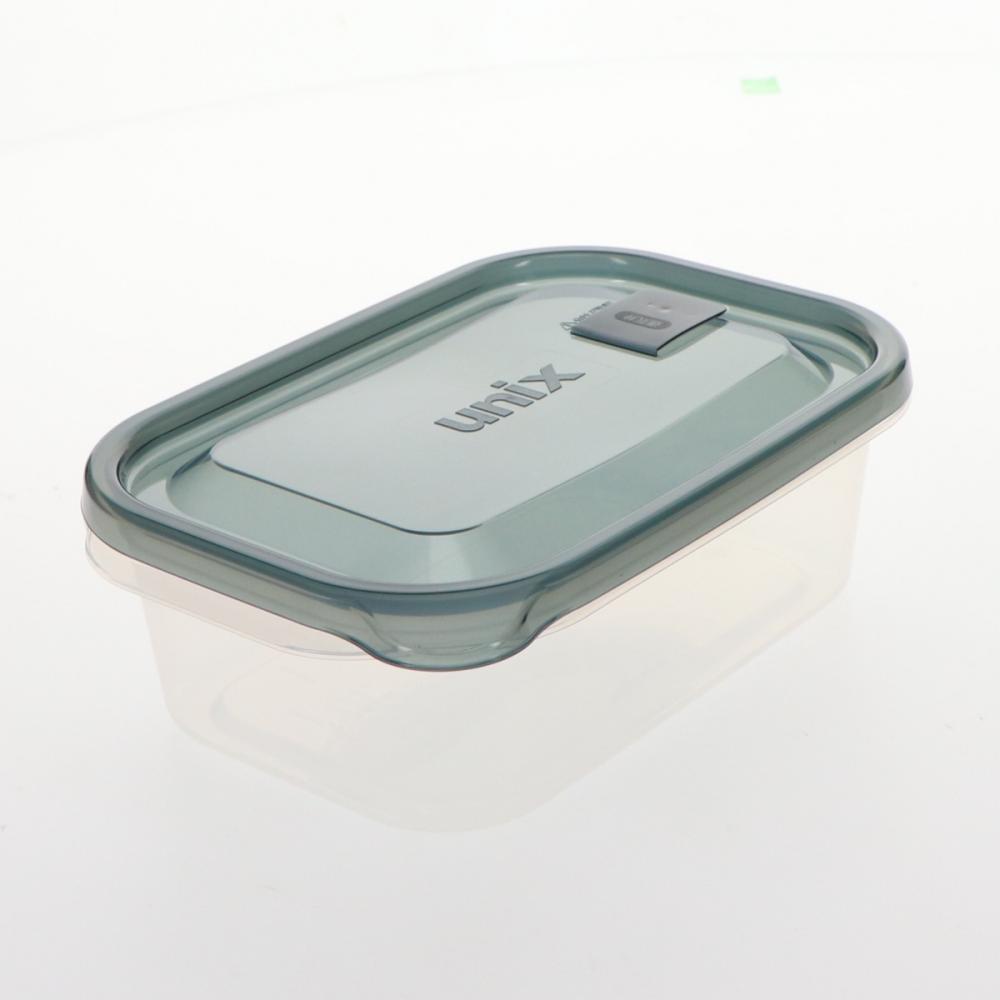 アテーナライフ　汚れが落ちやすいレンジ保存容器　角型Ｍ　５１０ｍｌ　２個入り