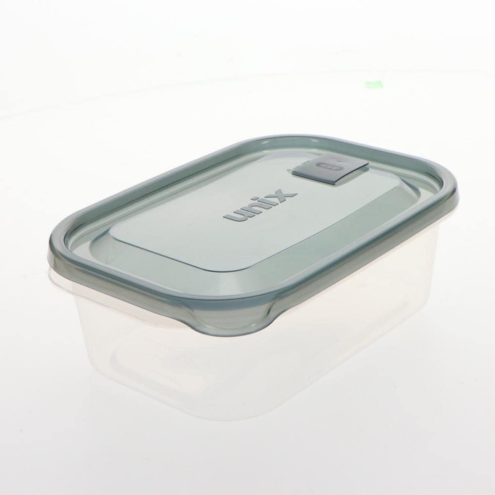 アテーナライフ　汚れが落ちやすいレンジ保存容器　角型Ｌ　６８０ｍｌ　３個入り