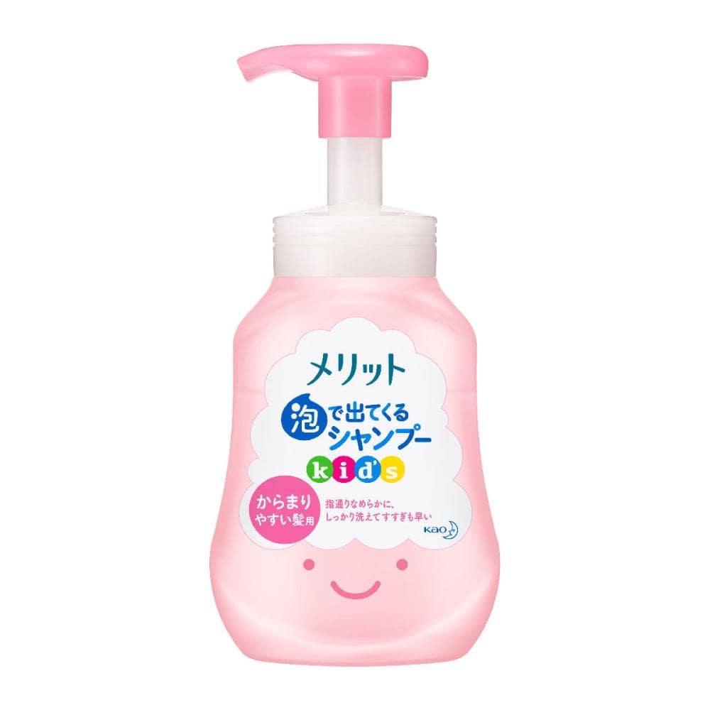 花王　メリット泡シャンプー　キッズ　からまりやすい髪用　本体　３００ｍＬ