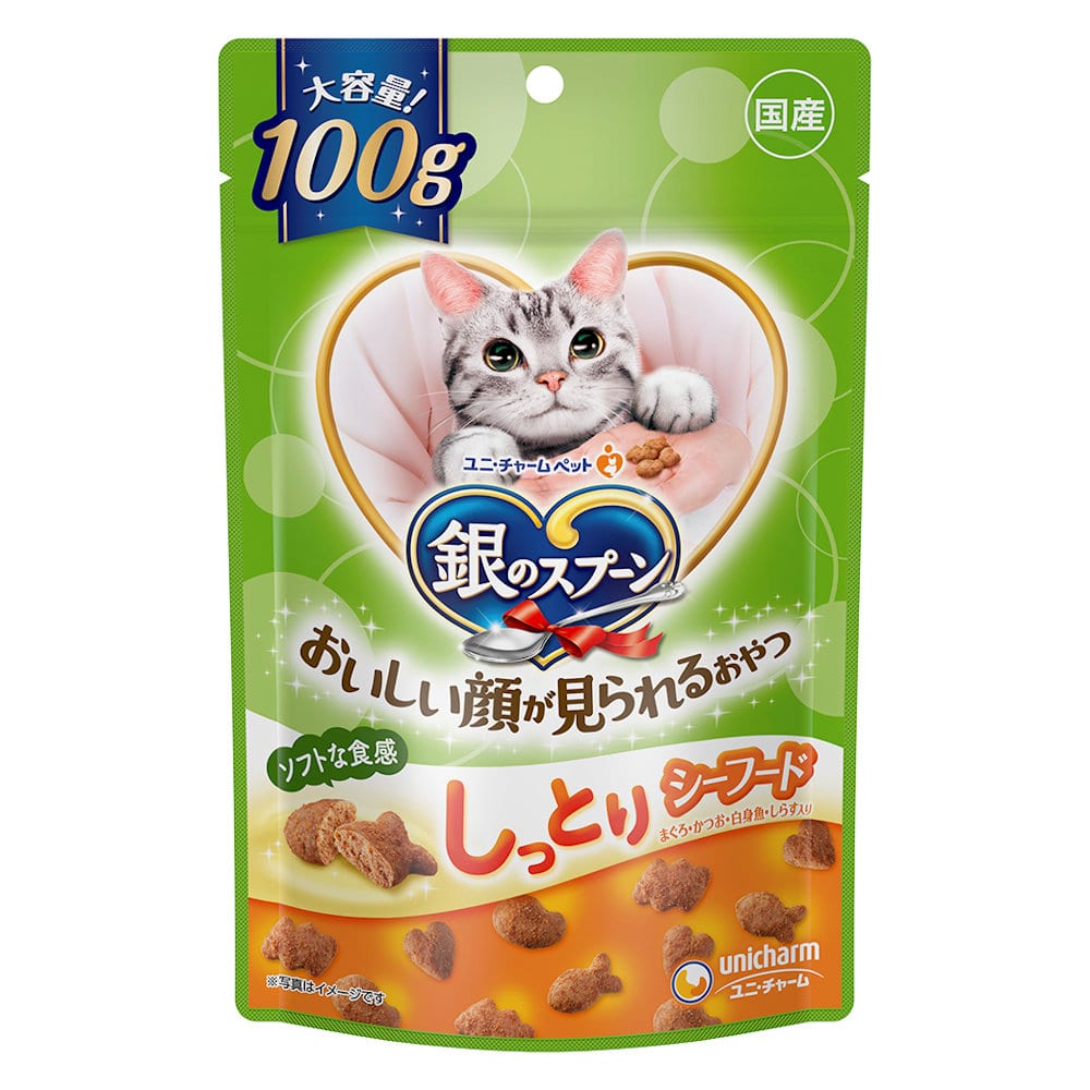 銀のスプーン　おいしい顔が見られるおやつ　しっとり　シーフード　１００ｇ