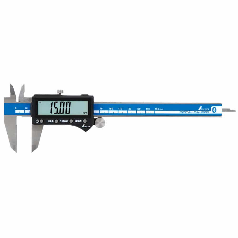 シンワ測定　デジタルノギス　大文字２　１５０ｍｍ　データ転送機能付　１９８１０