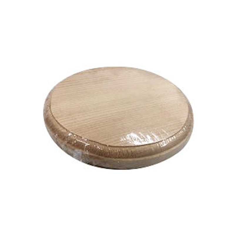 白木飾台　円形　１２０×１５ｍｍ