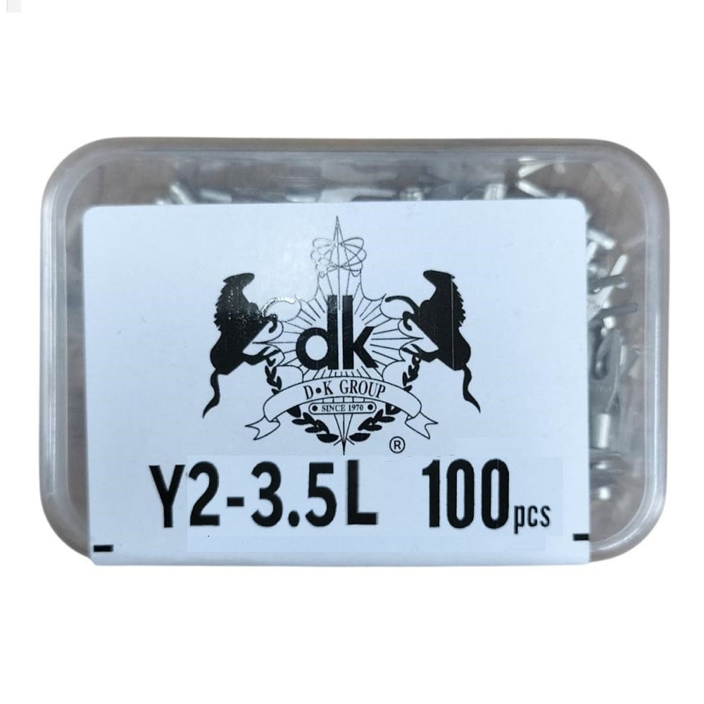 デンカエレクトロン　Ｙ型圧着端子　Ｙ２－３．５Ｌ　１００個入り