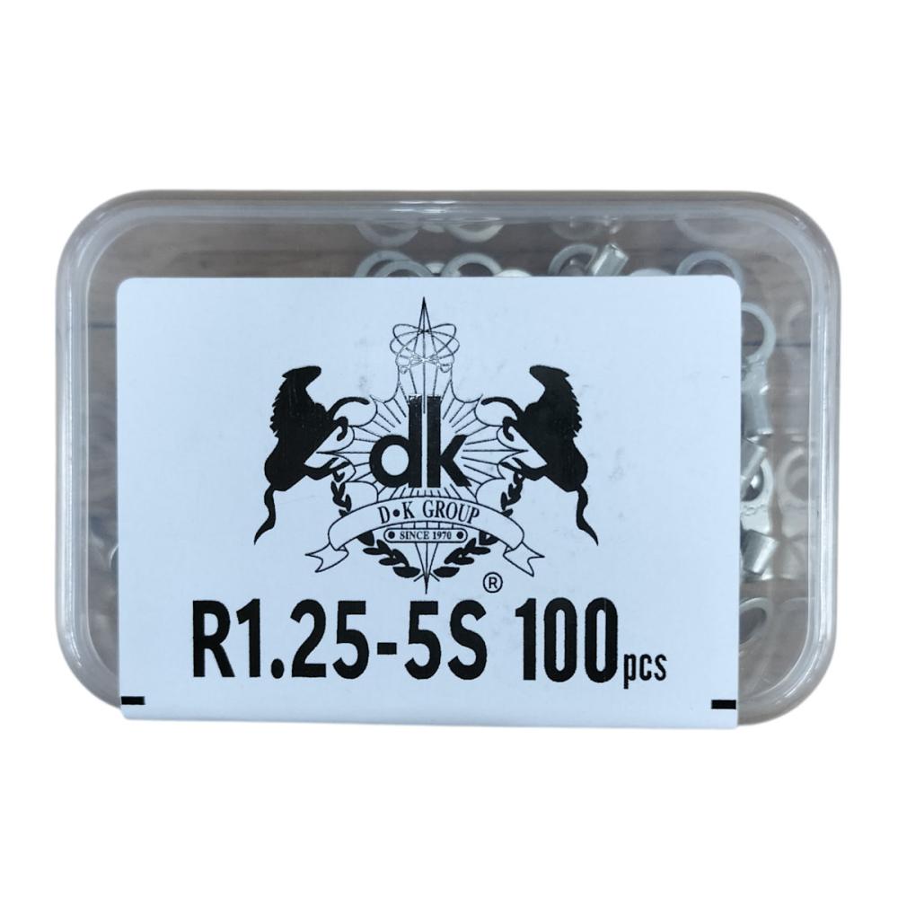 デンカエレクトロン　丸型圧着端子　Ｒ１．２５－５Ｓ　１００個入り