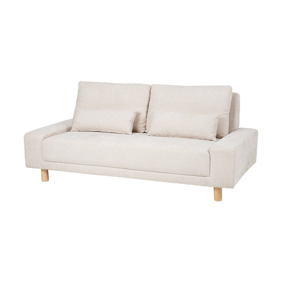 萩原　３人掛けソファ　ニール　アイボリー　３Ｐ－ＩＶ