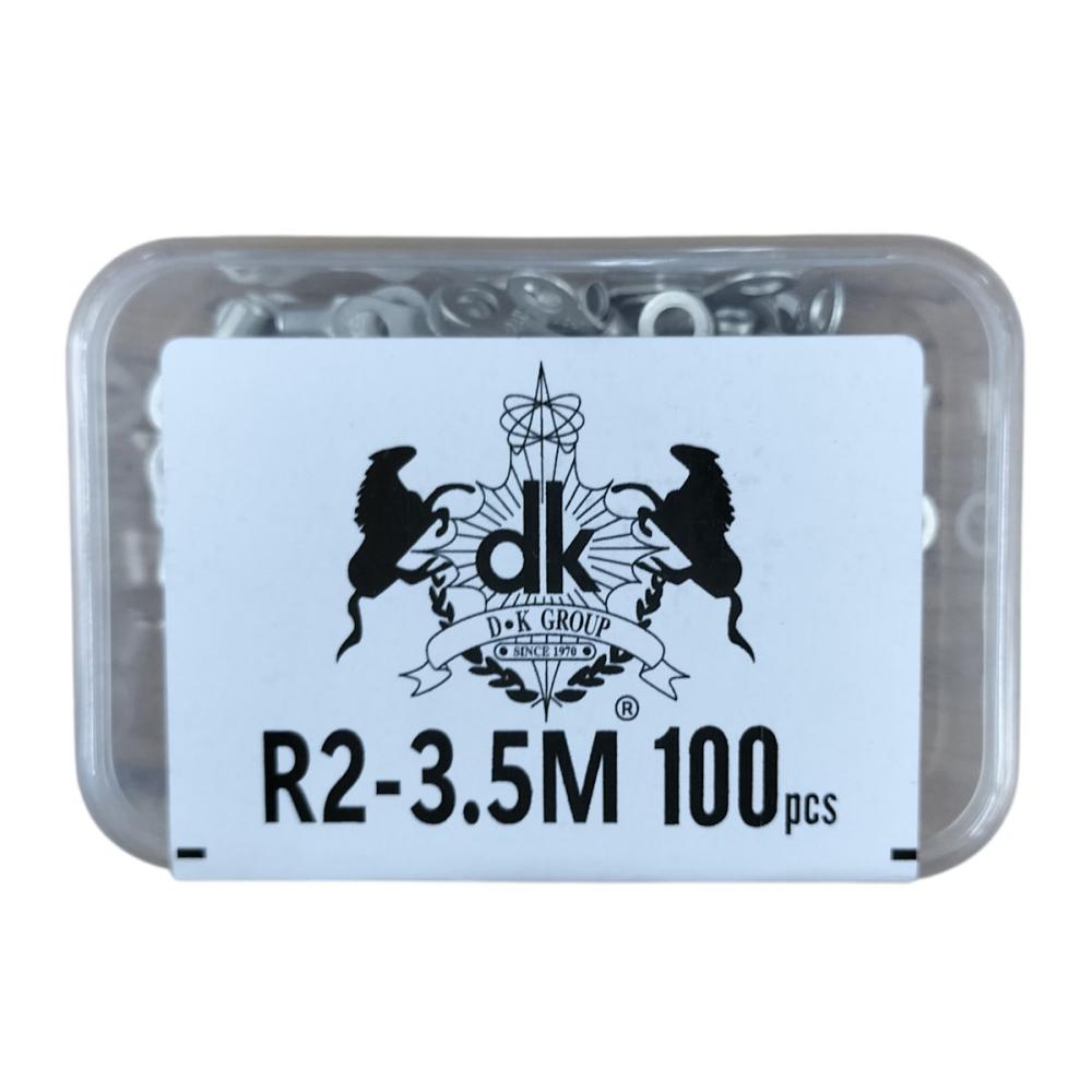 デンカエレクトロン　丸型圧着端子　Ｒ２－３．５Ｍ　１００個入り