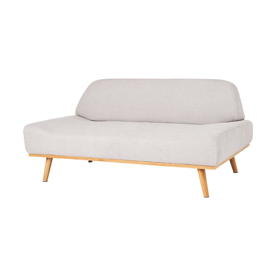 萩原　２人掛けソファ　レスト　ホワイトベージュ　２Ｐ－ＷＢＥ