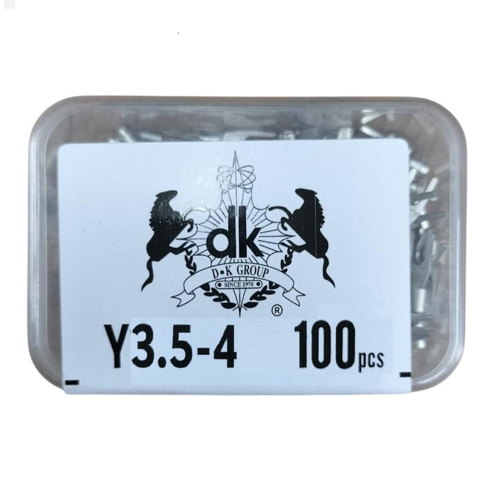 デンカエレクトロン　Ｙ型圧着端子　Ｙ３．５－４　１００個入り