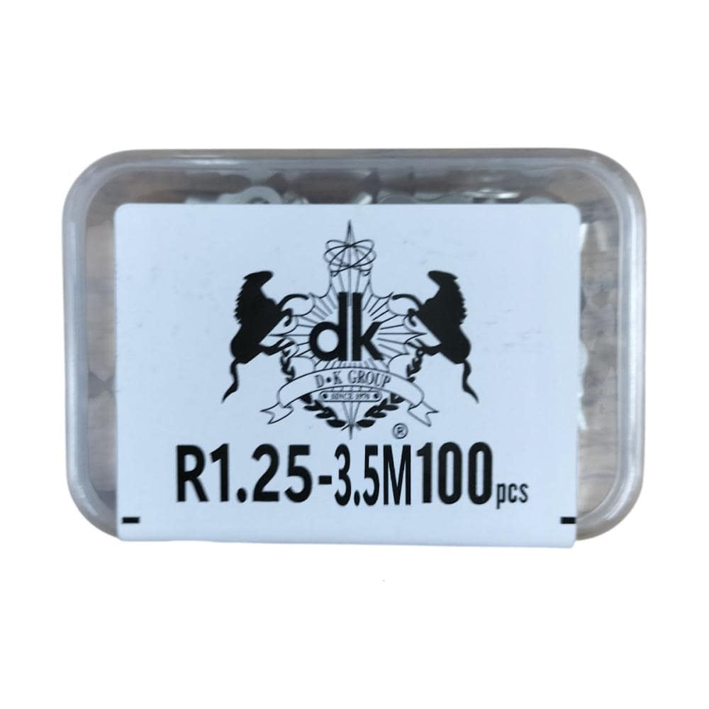 デンカエレクトロン　丸型圧着端子　Ｒ１．２５－３．５Ｍ　１００個入り