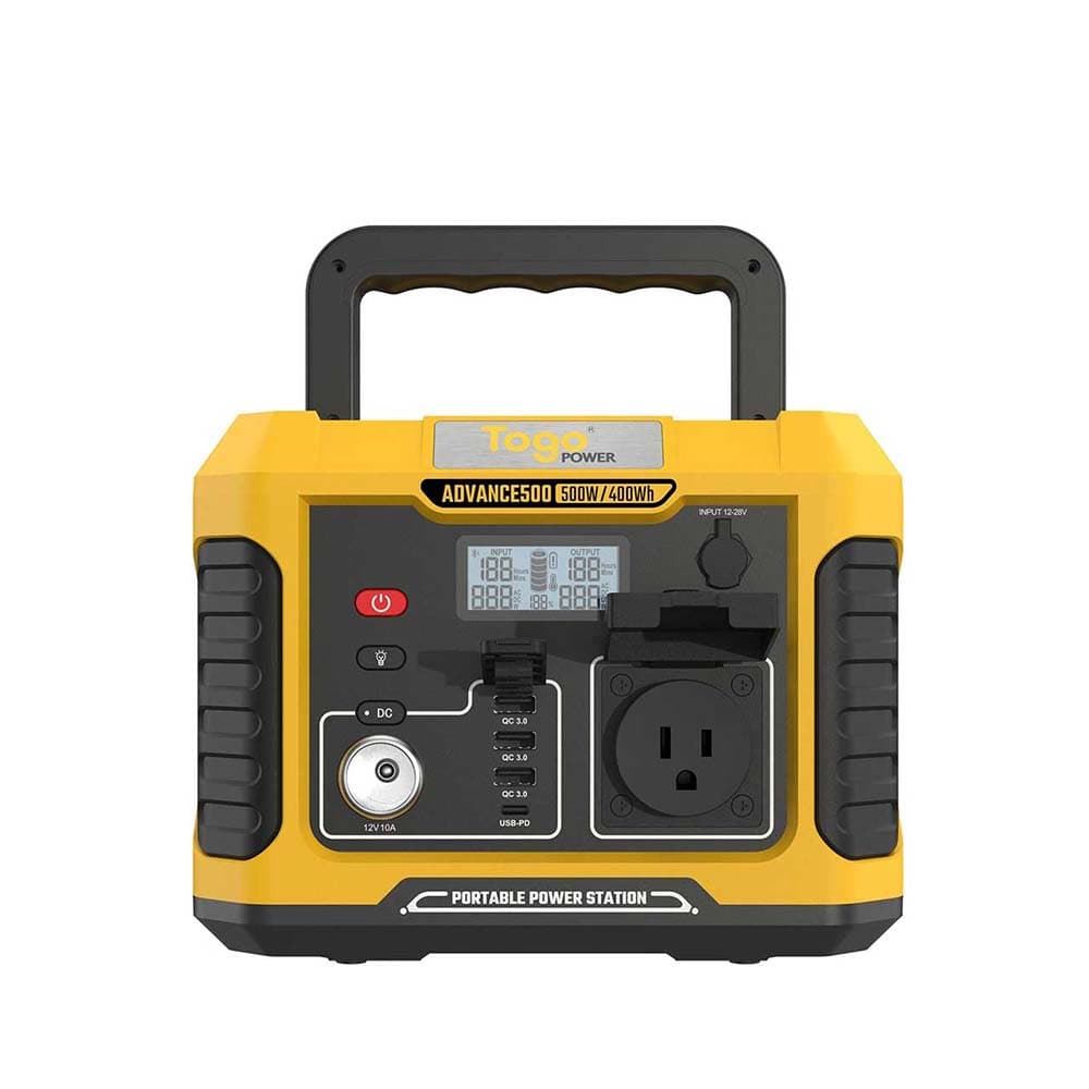 Ｔｏｇｏｐｏｗｅｒ　ポータブル電源　ＡＤ５００Ｙ　容量４００Ｗｈ　１０８１００ｍＡｈ