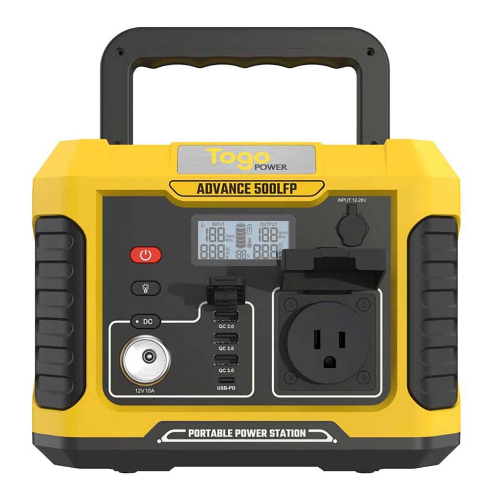 Ｔｏｇｏｐｏｗｅｒ　ポータブル電源　ＡＤ５００ＬＦＰ　容量２３１Ｗｈ　７２１８０ｍＡｈ