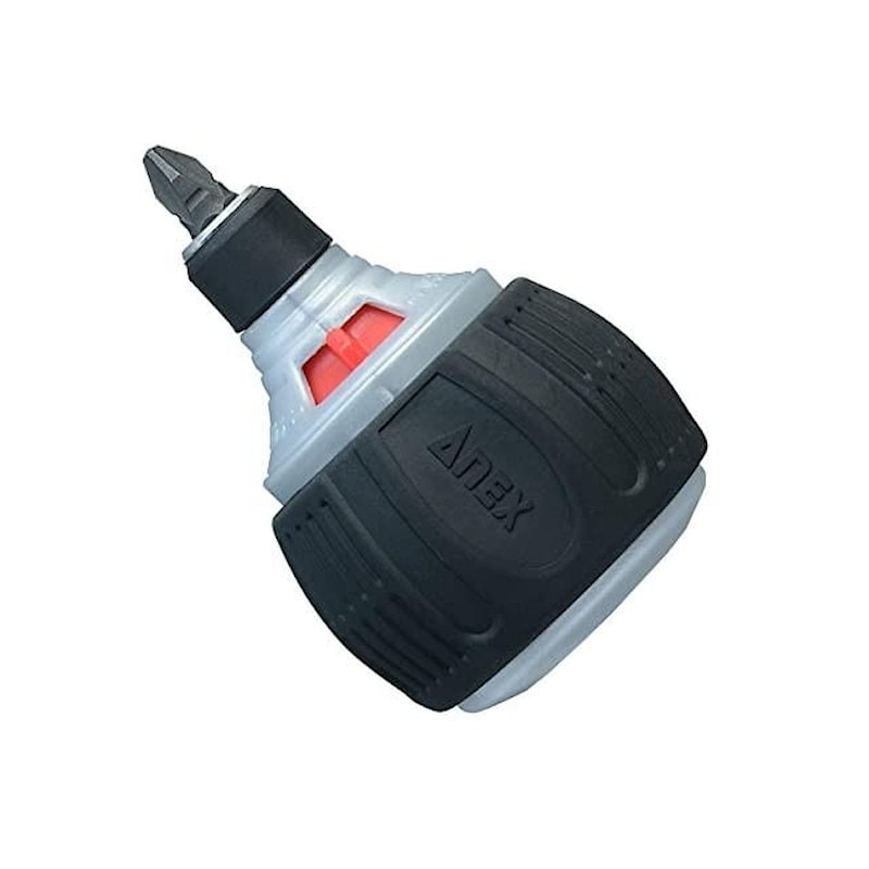 ＡＮＥＸ（アネックス）　ラチェットドライバー　差替式　スタービー　ミニスタ７２　Ｎｏ３０７‐Ｄ