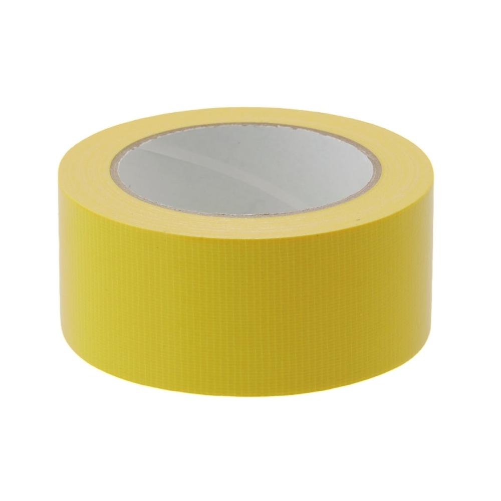 Ｋ＋ＢＵＩＬＤ　カラー布テープ　５０ｍｍ×２５ｍ　黄