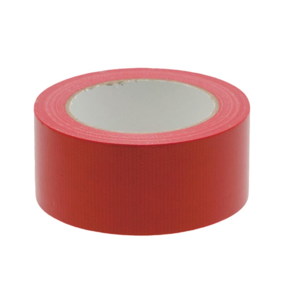Ｋ＋ＢＵＩＬＤ　カラー布テープ　５０ｍｍ×２５ｍ　赤
