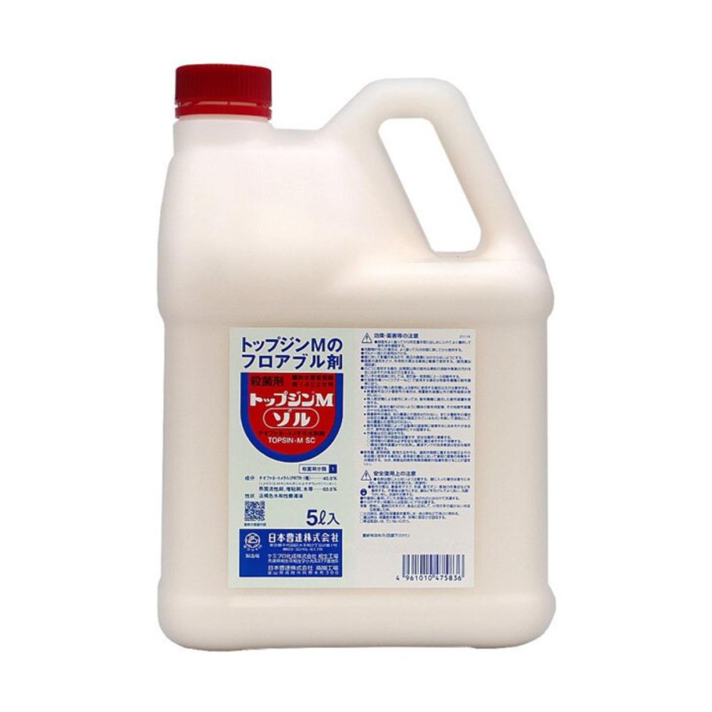 日本曹達　殺菌剤　トップジンＭゾル　５Ｌ