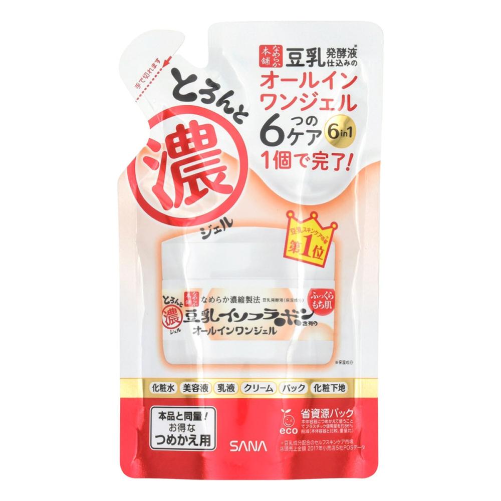 常盤薬品工業　サナ　なめらか本舗　とろんと濃ジェル　ＮＣ　詰め替え用　１００ｇ
