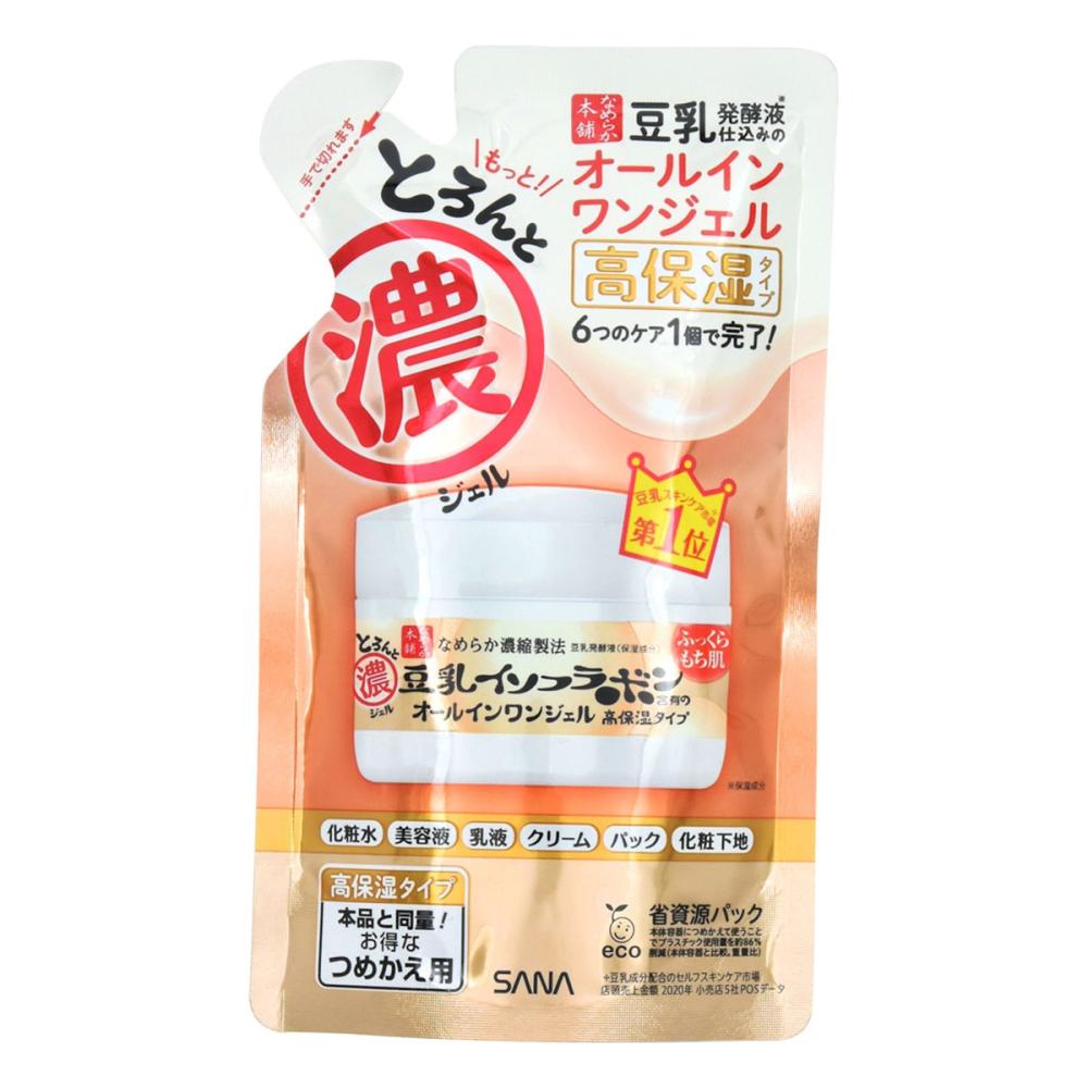 常盤薬品工業　サナ　なめらか本舗　とろんと濃ジェルエンリッチ　ＮＣ　詰め替え用　１００ｇ