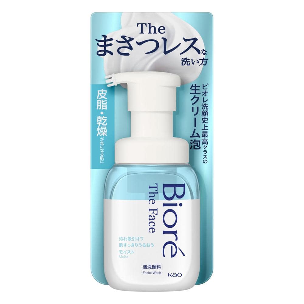 花王　ビオレ　ザフェイス　泡洗顔　モイスト　本体　２００ｍＬ
