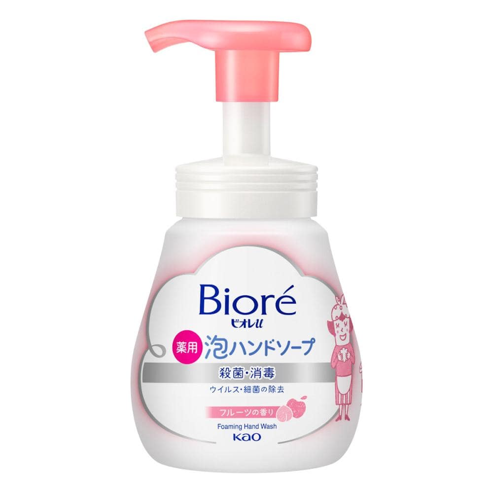 花王　ビオレｕ　泡ハンドソープ　フルーツの香り　本体　２４０ｍＬ