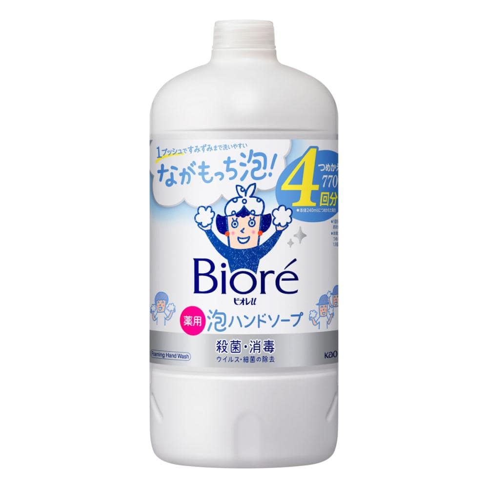 花王　ビオレｕ　泡ハンドソープ　マイルドシトラスの香り　詰め替え用　７７０ｍＬ