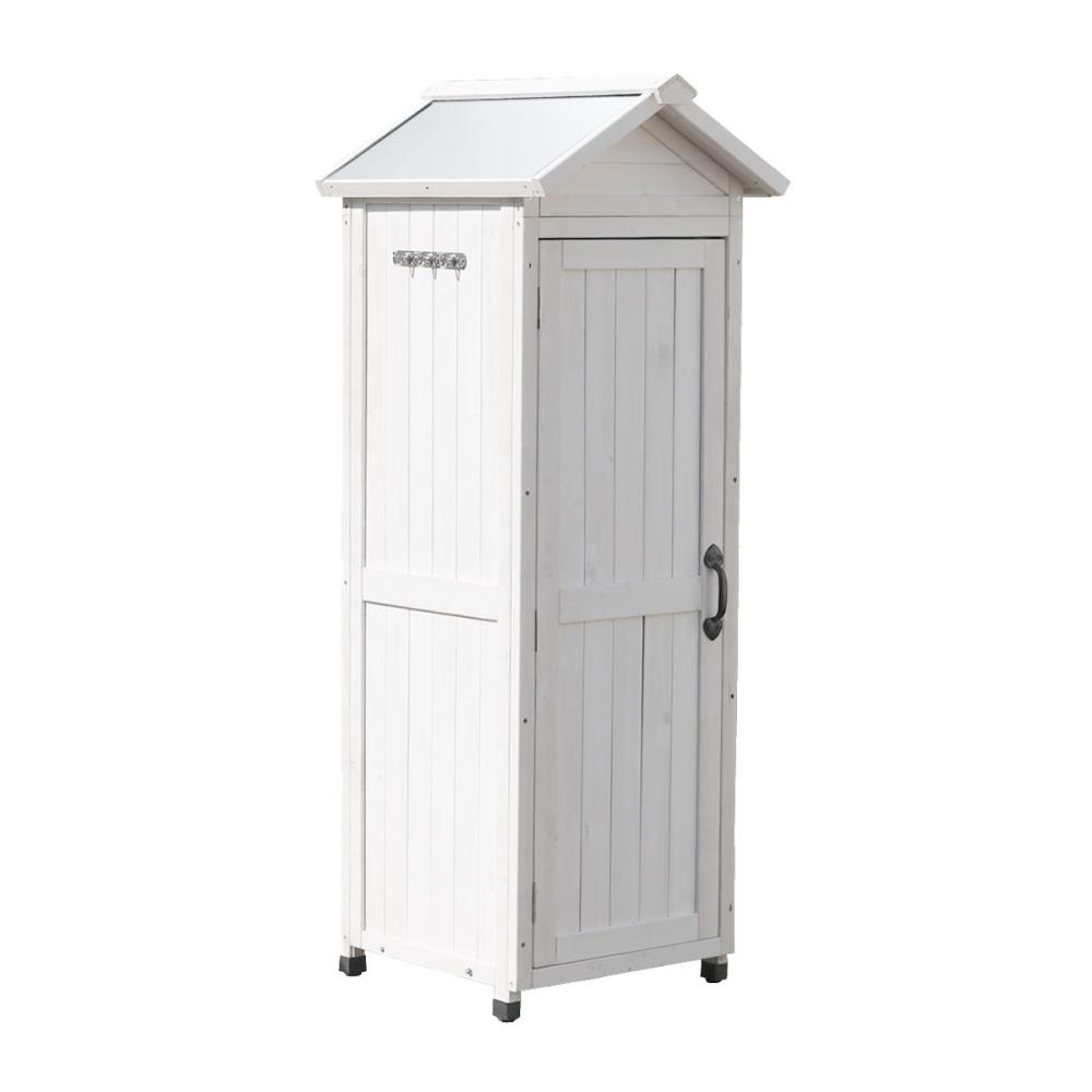 三角屋根スリム収納庫　ＫＧＲＳ１６００Ｓ－ＷＨＴ