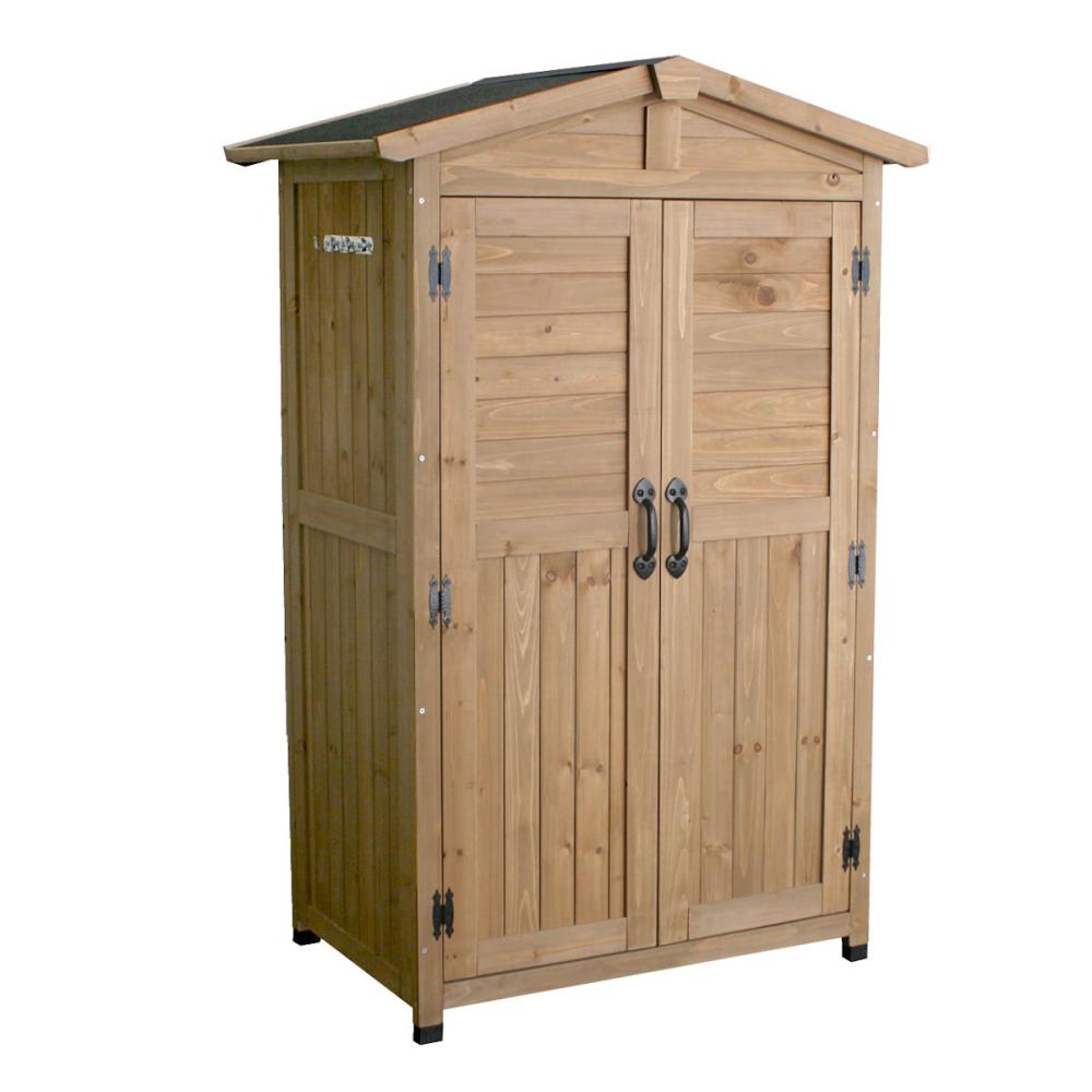 三角屋根収納庫　ライトブラウン　ＫＧＲＳ１６００ＬＢＲ