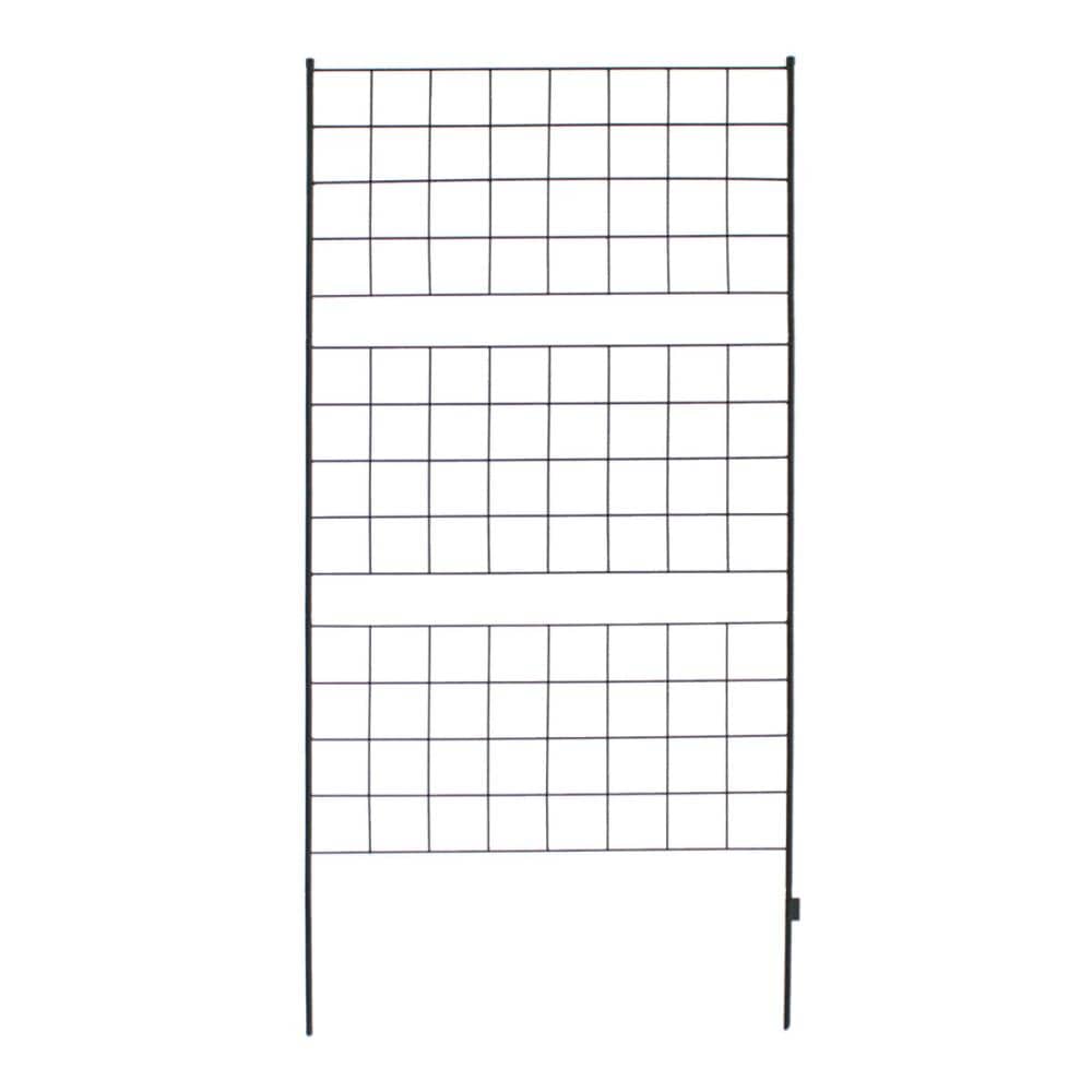 アイアンフェンス　高さ１７６　「グラフ」　ブラック　／　ＩＦ－ＧＲ０２３－１Ｐ－ＢＬＫ
