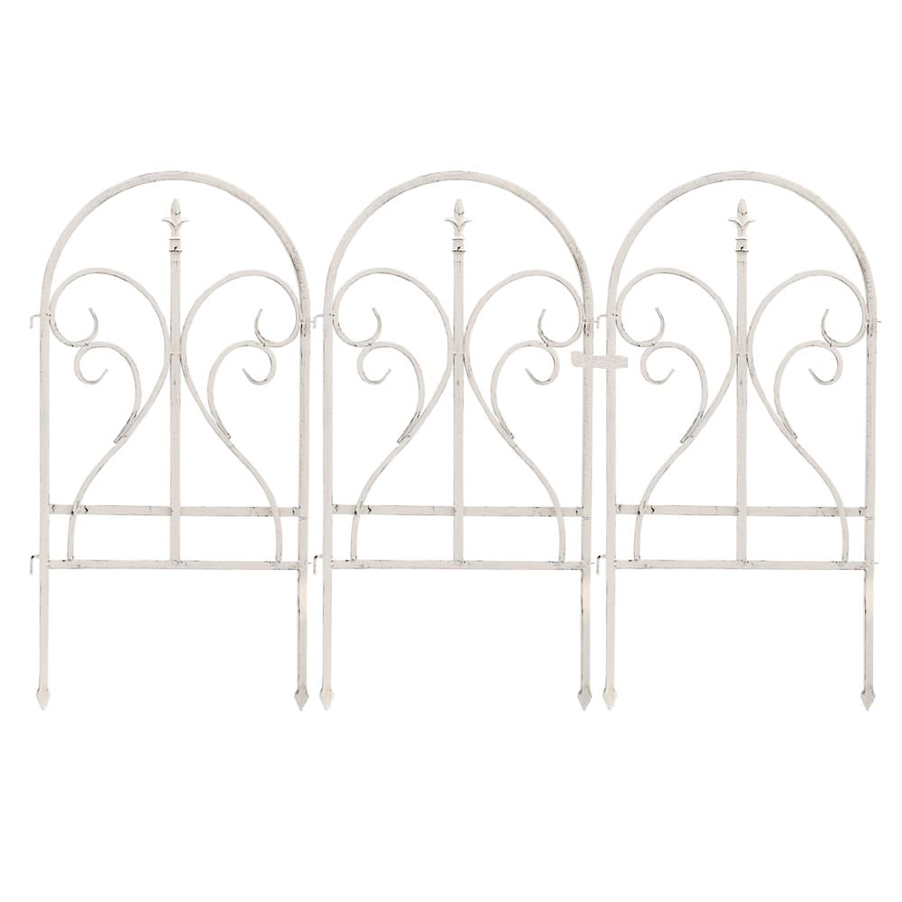 イージーゲートセット　フィニアル　ホワイト　ＩＰＮ－７０３１Ｇ－ＷＨＴ