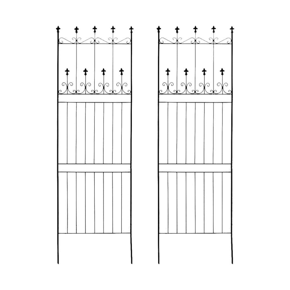 オールドシャトーフェンス２２０　ハイタイプ　ブラック　２枚組　ＯＣ００１Ｈ－２Ｐ－ＢＬＫ