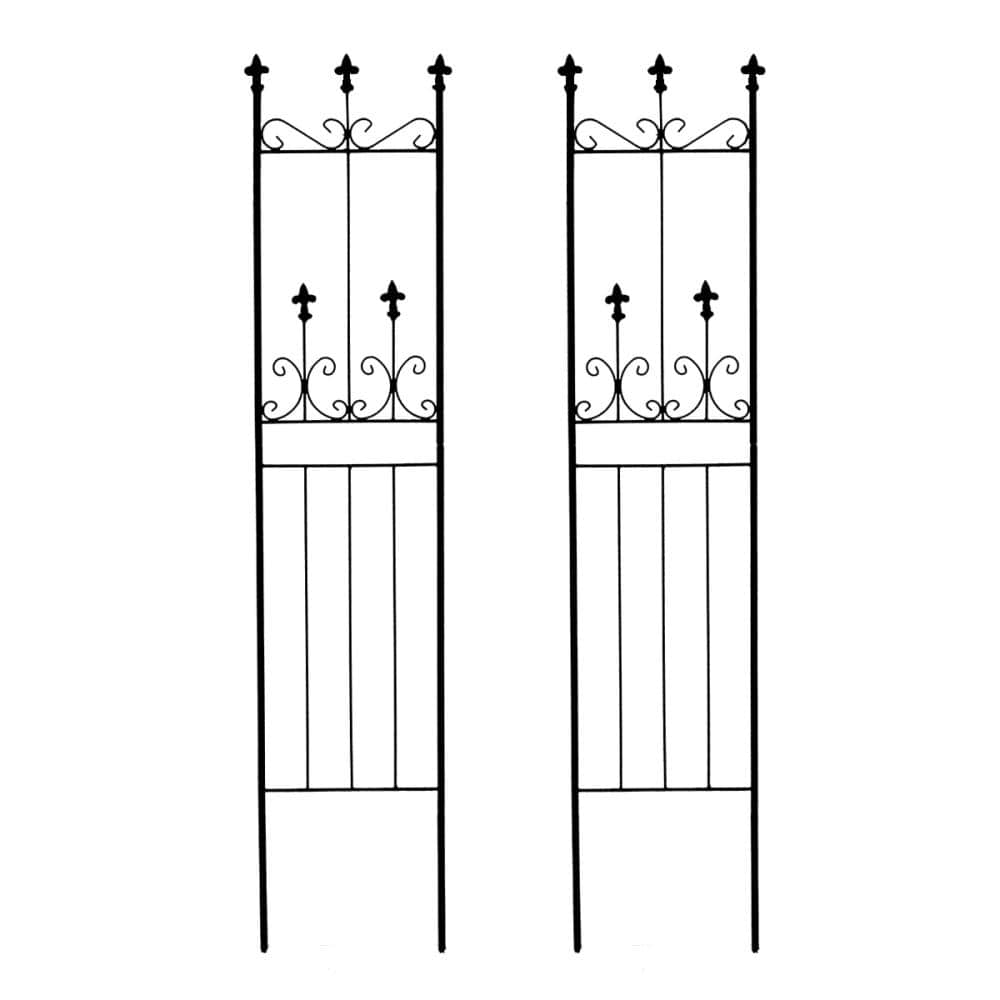 オールドシャトーフェンス　スリムタイプ　ブラック　２枚組　ＯＣ００３ＳＬ－２Ｐ－ＢＬＫ