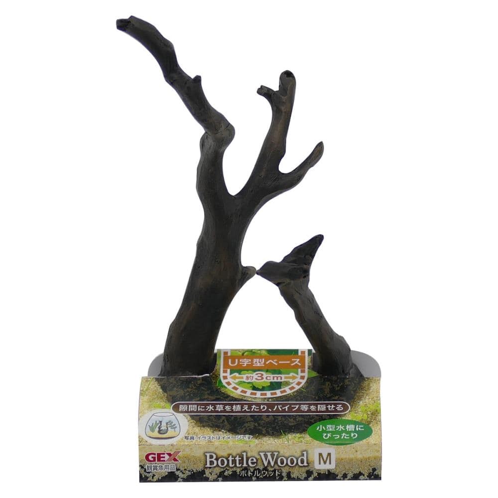 ジェックス　ＧＥＸ　癒し水景　ボトルウッド　Ｍ