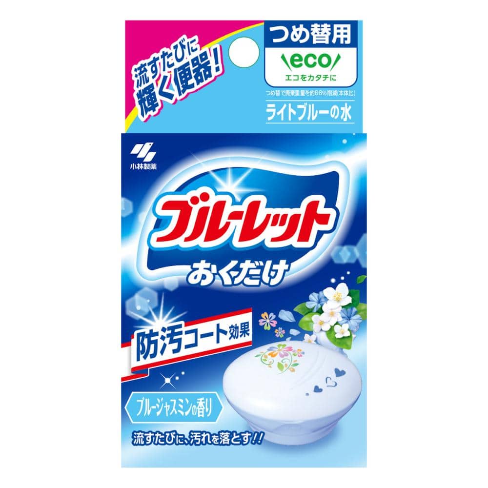 小林製薬　ブルーレットおくだけ　ブルージャスミンの香り　詰め替え用　２５ｇ