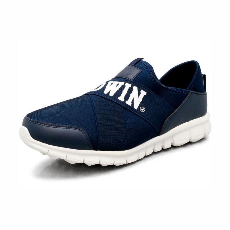 ＥＤＷＩＮ　エドウィン　軽量踵踏みシューズ　ネイビー／ネイビー　２６．０ｃｍ　ＥＤＷ－１０１０Ｍ