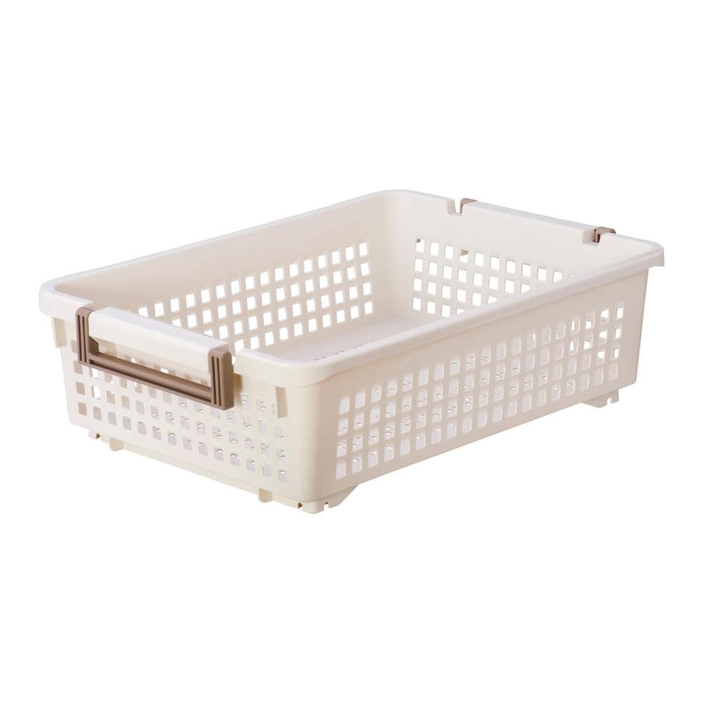 積み重ねバスケット　浅型