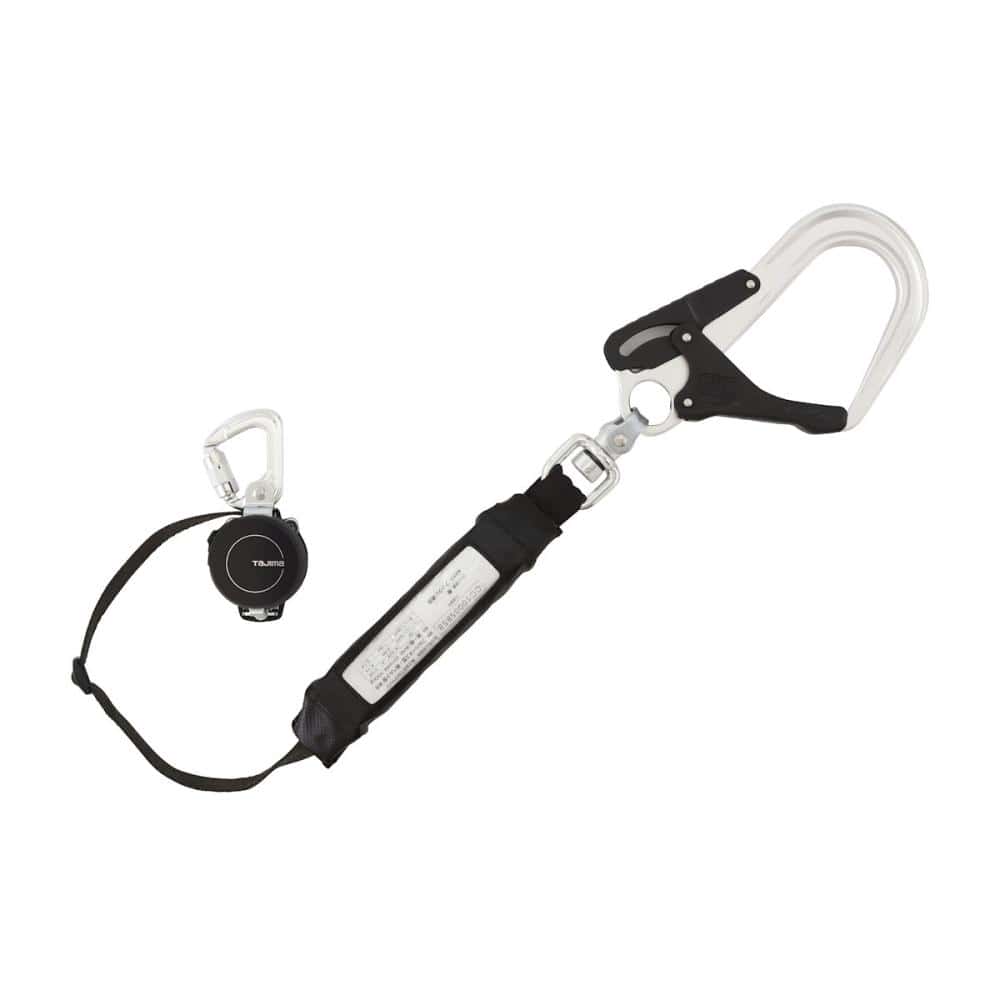 Ｔａｊｉｍａ　タジマ　ハーネス用・胴ベルト用兼用ランヤード　シングルＬ８　Ａ１ＫＲ１５０ＦＡ－Ｌ８