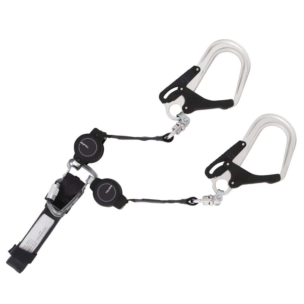 Ｔａｊｉｍａ　タジマ　ハーネス用ランヤードＫＲ１５０Ｆ　ダブルＬ８　Ａ１ＫＲ１５０Ｆ－ＷＬ８