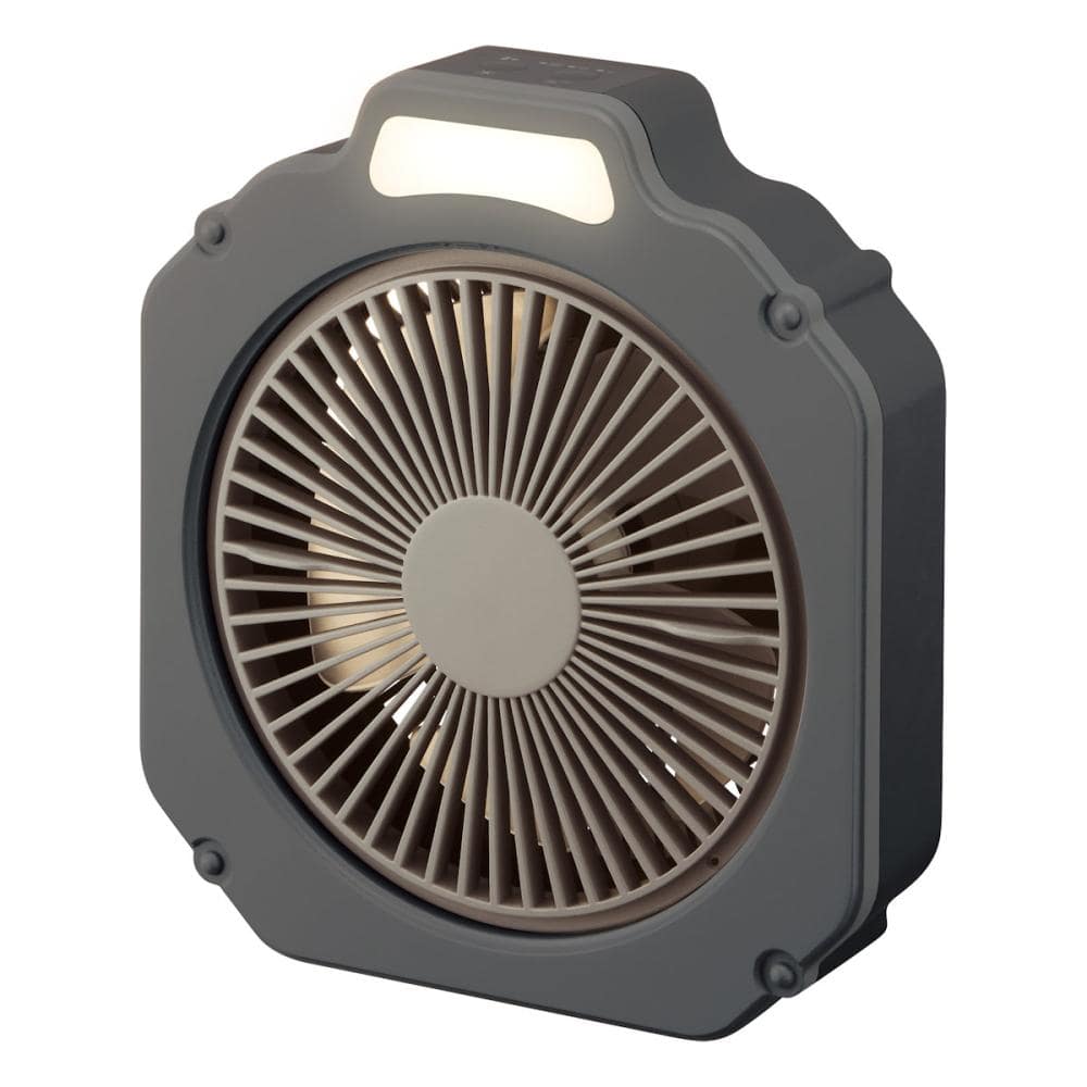 ドウシシャ　アウトドアファン　ウインドギヤ　１４ｃｍタイプ　ブラック