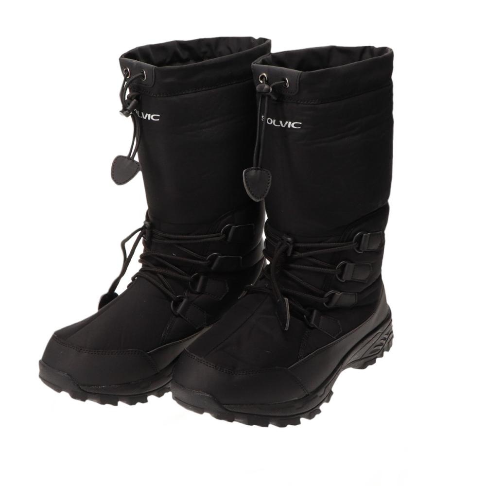 ＳＯＬＶＩＣ（ソルビック）　防寒ブーツ　防滑ガラス繊維ソール　ブラック　３Ｌ　２７．５～２８ｃｍ　Ｋ２３
