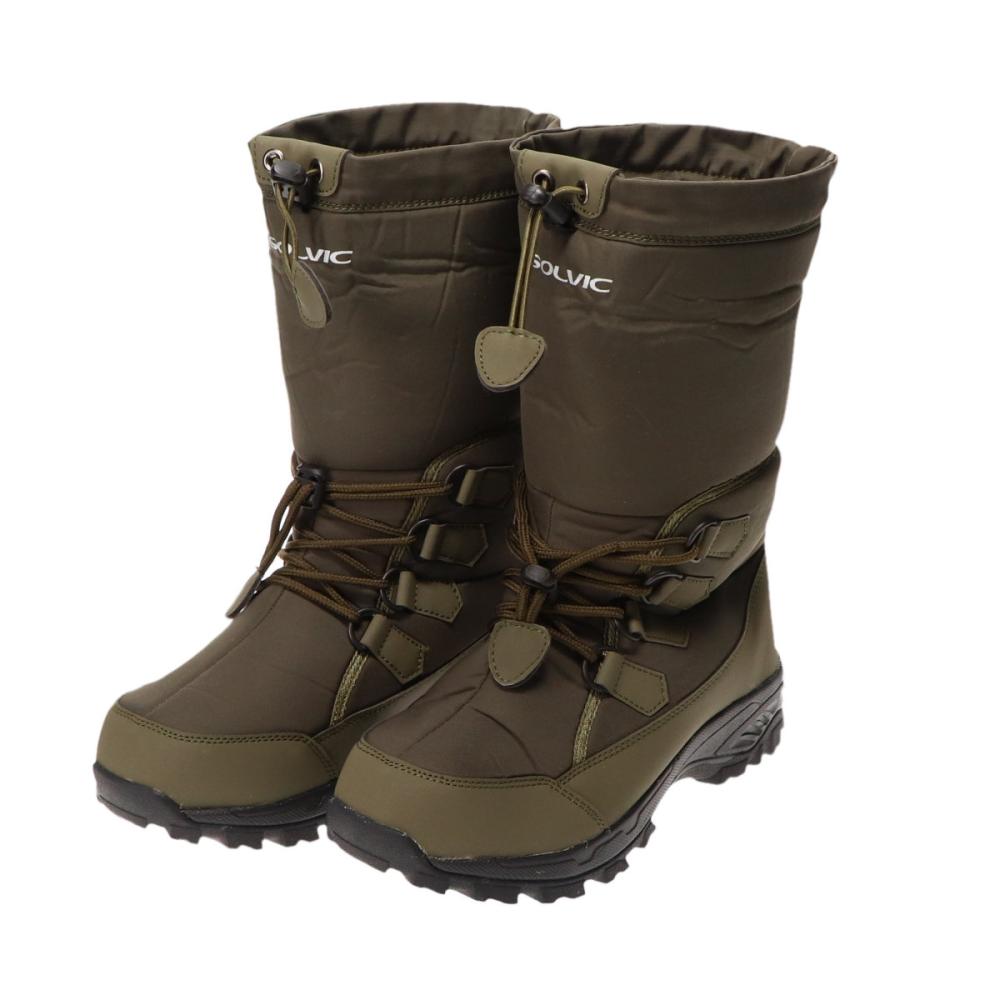 ＳＯＬＶＩＣ（ソルビック）　防寒ブーツ　防滑ガラス繊維ソール　カーキ　Ｍ　２４．５～２５ｃｍ　Ｋ２３