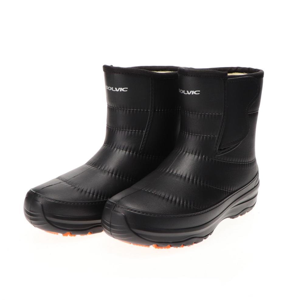 ＳＯＬＶＩＣ（ソルビック）　かる～い防寒防水ブーツ　婦人　ブラック　Ｍ　２３．５～２４ｃｍ　Ｋ２３