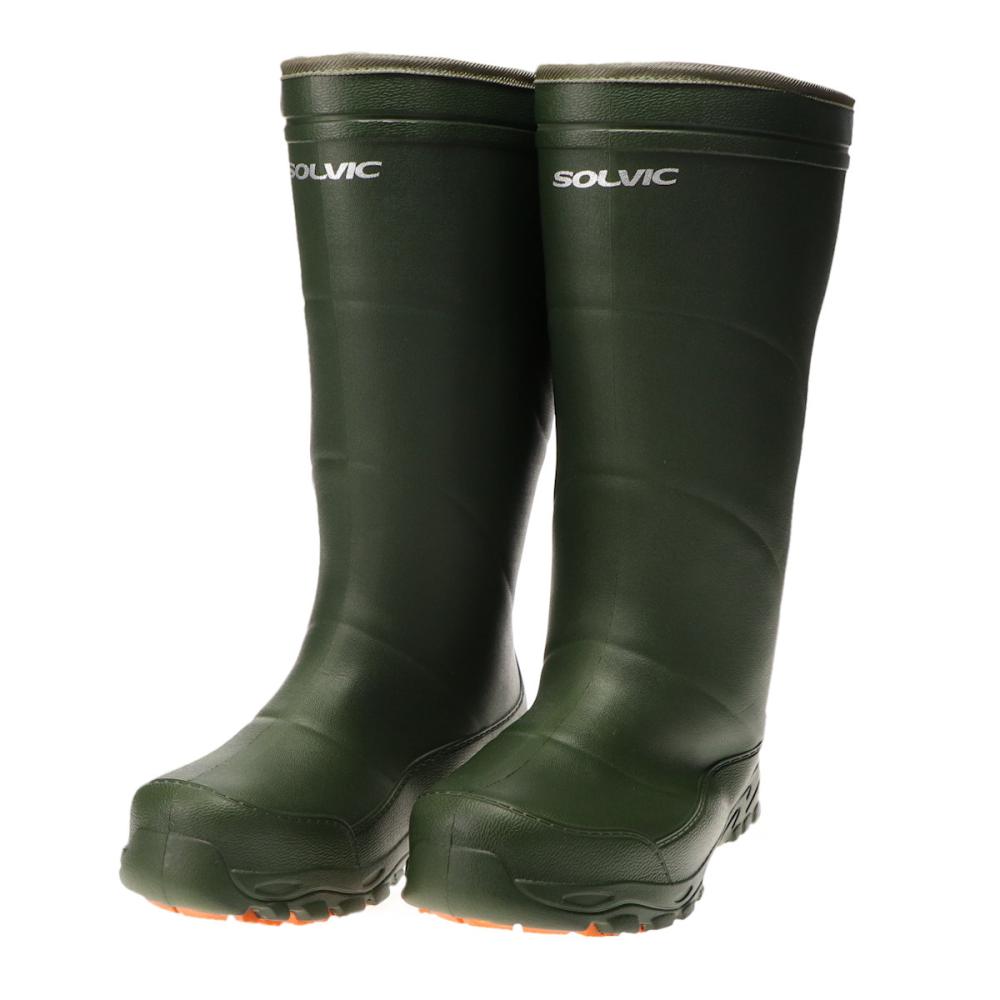 ＳＯＬＶＩＣ（ソルビック）　かる～い・あったか防寒長靴　婦人　カーキ　Ｓ　２２．５～２３ｃｍ　　Ｋ２３