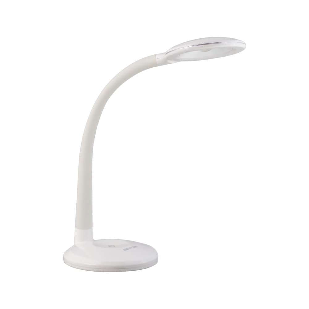 ジェントス　眼の事を考えたデスクライト　３段階調光機能付　ホワイト　ＤＫ－Ｒ２５５ＷＨ