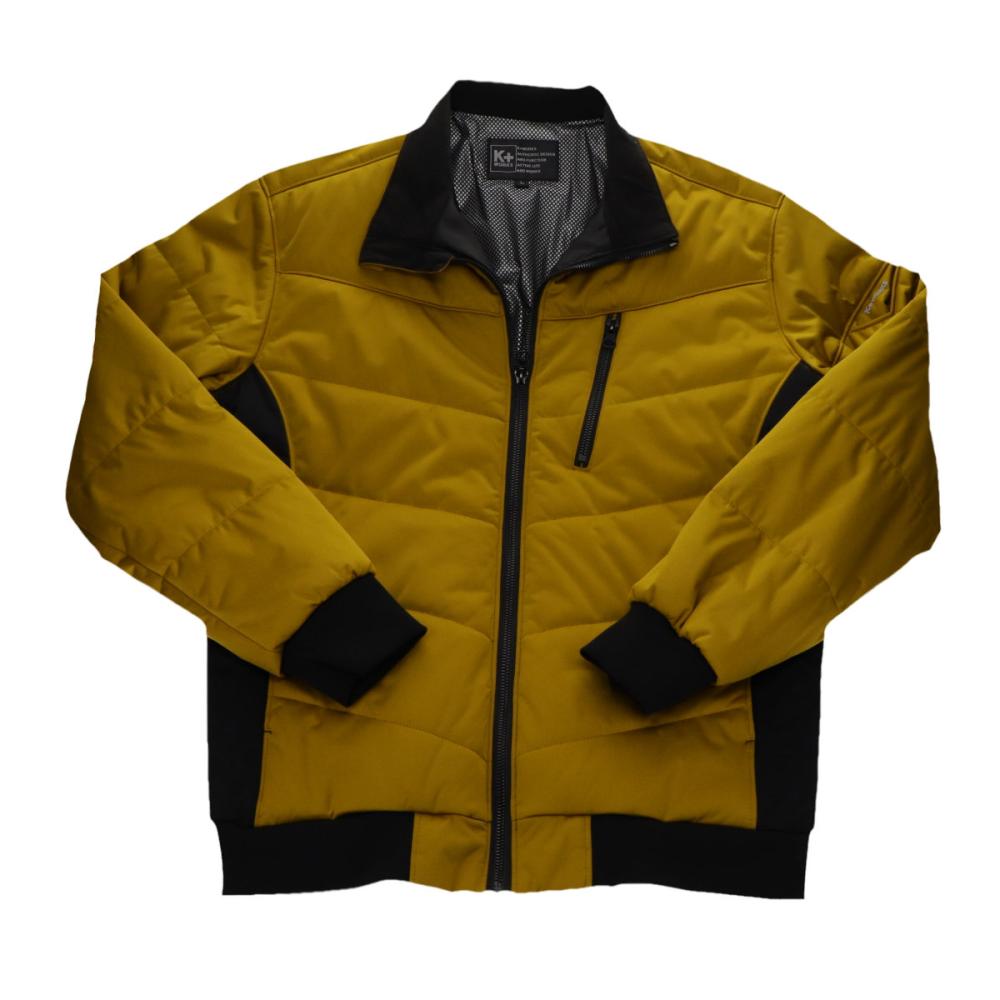 Ｋ＋ＷＯＲＫＳ　防寒ブルゾン　裏アルミストレッチ　キャメル　Ｍ　Ｋ２３