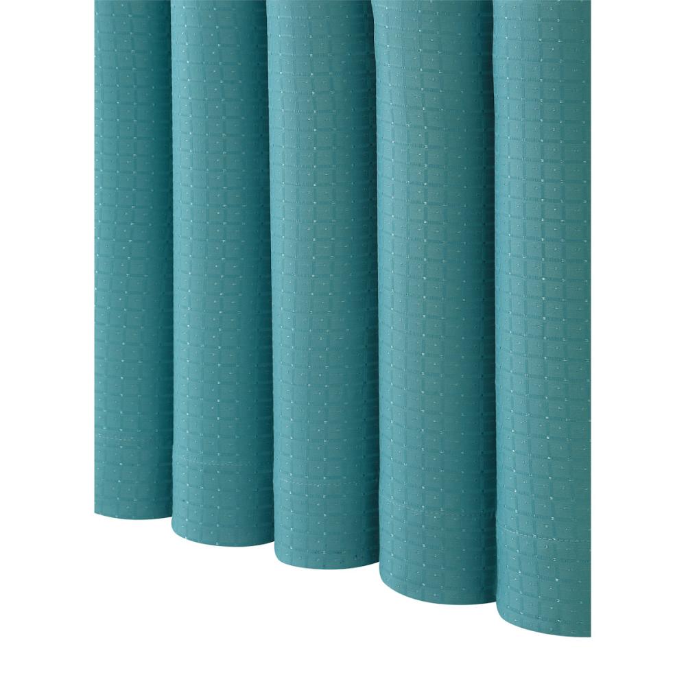 ドレープカーテン　ルミエ　ターコイズ　１５０×１７８ｃｍ　１枚入り