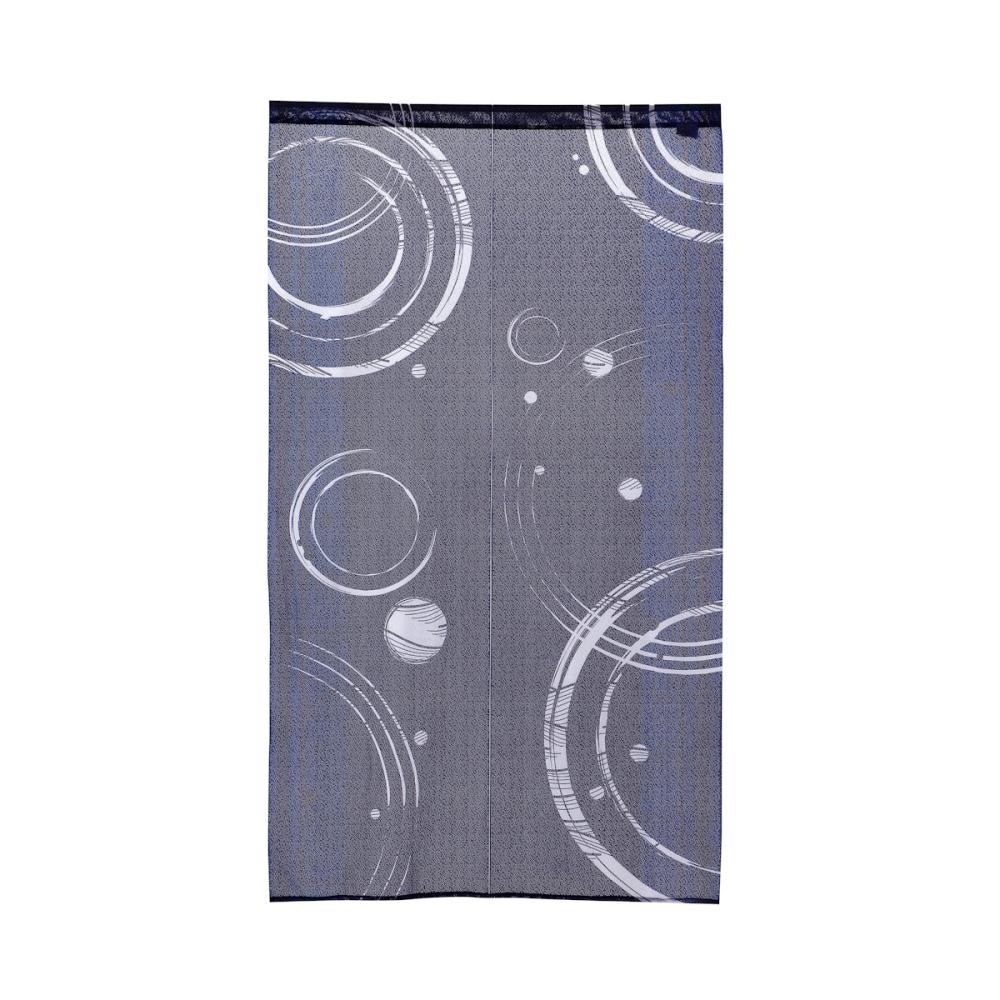 のれん　水紋２　ネイビー　８５×１５０ｃｍ